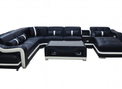 Corner sofa couch upholstery corner suite leather couches living landscape U-shaped sofas