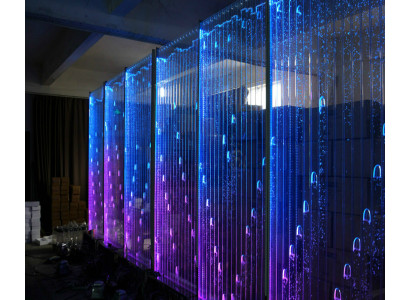 Modern partition decorative water walls LED water wall illuminated wall