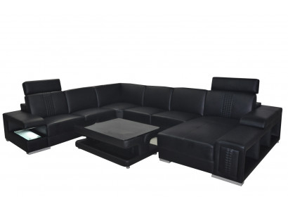 Corner sofa design upholstery corner suite corner couch sofa living landscape couch table USB