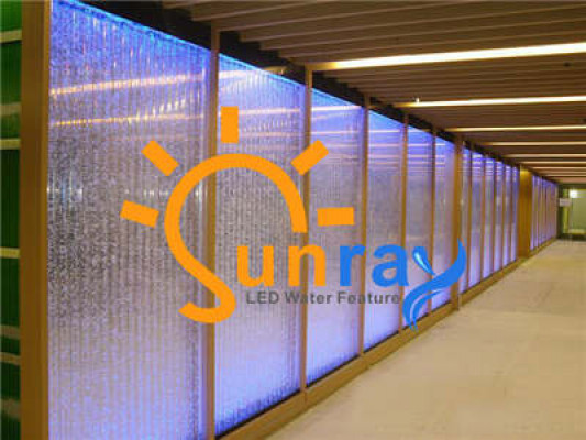 Partition shelf cabinet water wall column walls LED 60x240 water walls waterwall