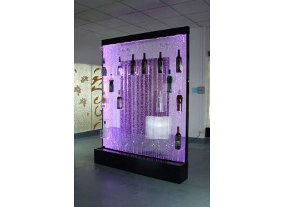 LED Water Wall Bar Shelf Column Water Columns Counter Shelves Designer