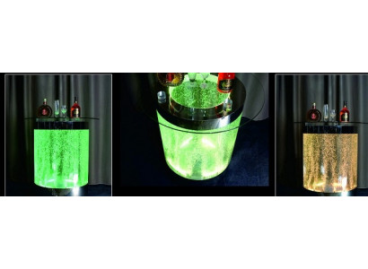 Table LED Bar Water Wall Bar Counter Shelf Furniture Illuminated Coffee Table