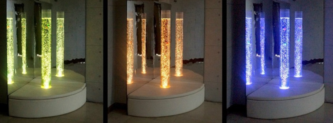 Water column 150cm water feature living room decor decoration standing