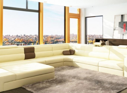 Design highlight: U-shaped corner sofa for timeless aesthetics