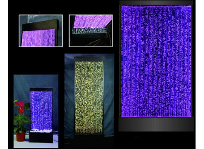 LED water wall panel with water bubbles designer water wall