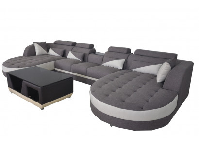 Corner sofa design corner set corner couch sofa living landscape couch upholstery table USB