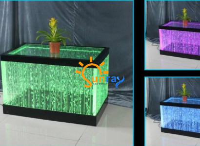 Design table coffee table water columns pillar water sofa tables LED