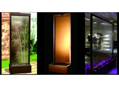 Wall panel LED water wall bubble wall waterwall