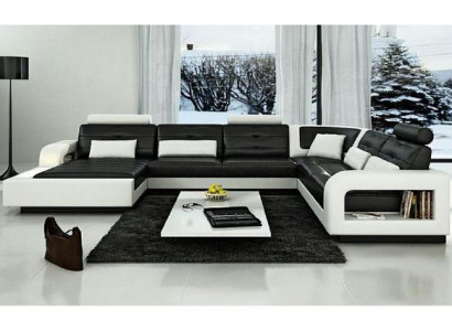 Leather sofa with USB leather couch sleeper sofa sofa set living area sectional sofa