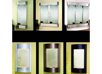 LED water wall bar shelf column water columns counter shelves design