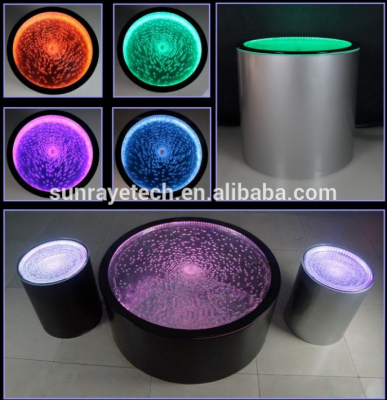 Design table coffee table decor water columns column water sofa tables LED