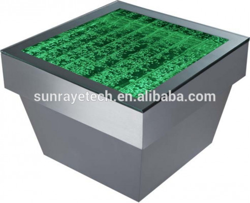Design table coffee table water columns column decor water sofa tables LED