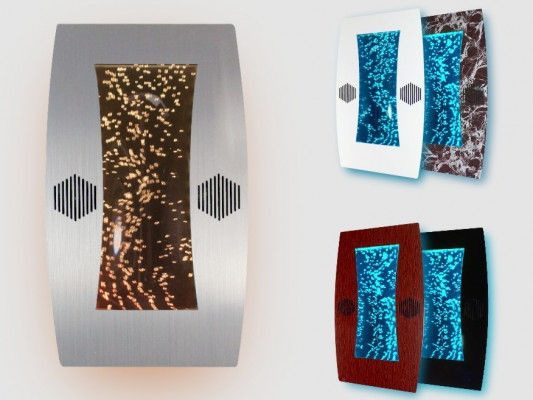 LED water wall design water column waterfall picture frame 50x80