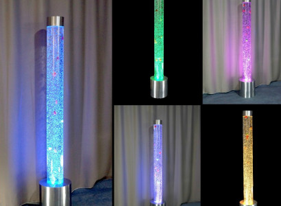 Water Column Columns Water Bubble Columns 180cm Deco Fish LED