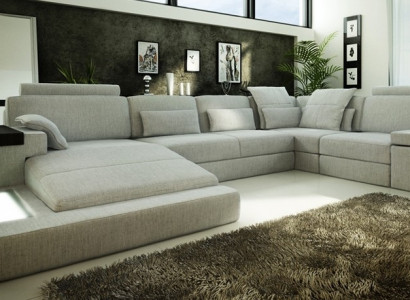 Design sofa corner sofa + USB couch set upholstery seating corner sofas living landscape