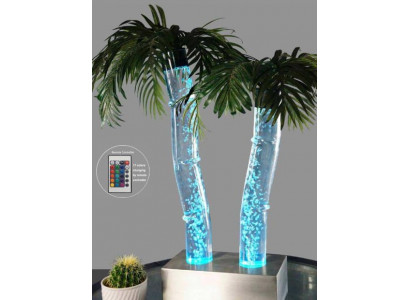 LED water columns palm artificial plant plant water columns columns