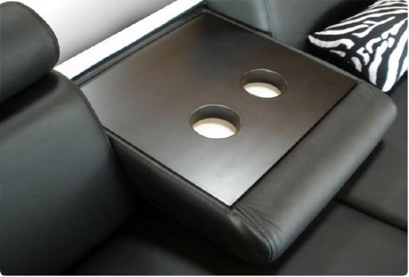 Leather sofa, corner sofa, sectional sofa, couch, upholstered leather seating set, living area.