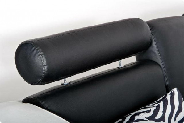 Leather sofa, corner sofa, sectional sofa, couch, upholstered leather seating set, living area.