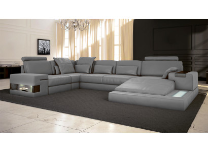 Corner sofa, sofa, couch, upholstery, U-shape, sectional, design couches, XXL, big