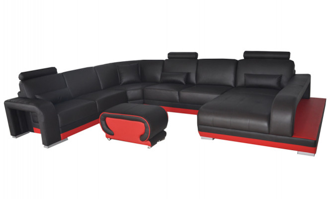 Living couch leather sofa landscape seat upholstery set corner sofas sets new
