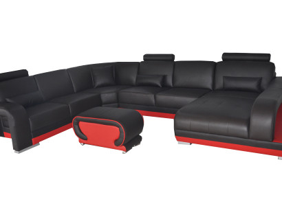 Living couch leather sofa landscape seat upholstery set corner sofas sets new