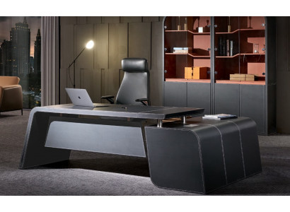 Corner desk chair office furniture executive room furniture 2-piece set tables