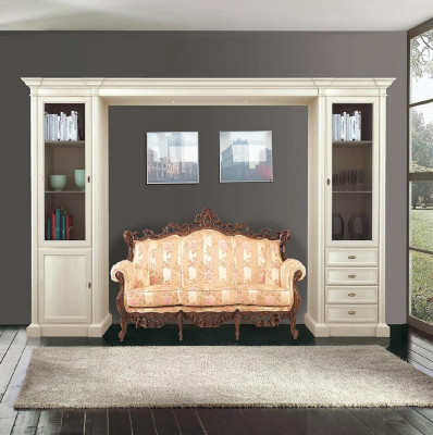 Cabinet Display Case Wood Living Room Furniture TV Wall Units Modern Design Living Wall