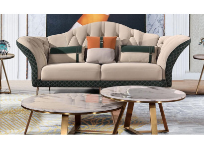 Designer sofa sets couch upholstery suite 6-piece set leather coffee table