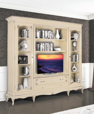 Living room wall shelf TV cabinet cabinets shelf wood living room furniture shelves new