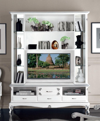 Living room wall shelf TV cabinet wall cabinets shelf wood living room furniture new