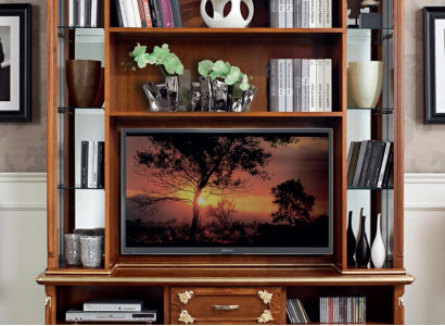Living room wall cabinet display case wood living room furniture tv wall units design cabinets