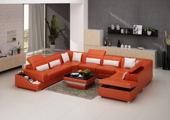 Modern corner sofa couch upholstery corner suite sofa corner suite + USB