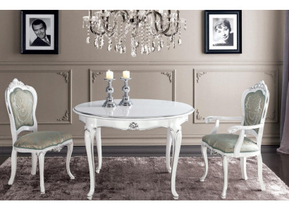 Table Set 2x Chair Dining Room Chair Chairs Wood Luxury Dining Group Set 3-piece New