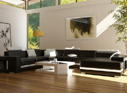 Sectional sofa upholstery living landscape couch sofa living landscape U-shape seating corner PH2673