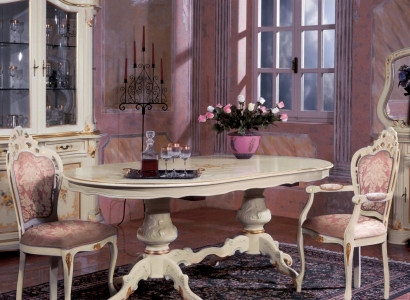 Dining room set, dining group, classic real wood set, chair ensemble, 2x chairs, 3-piece set