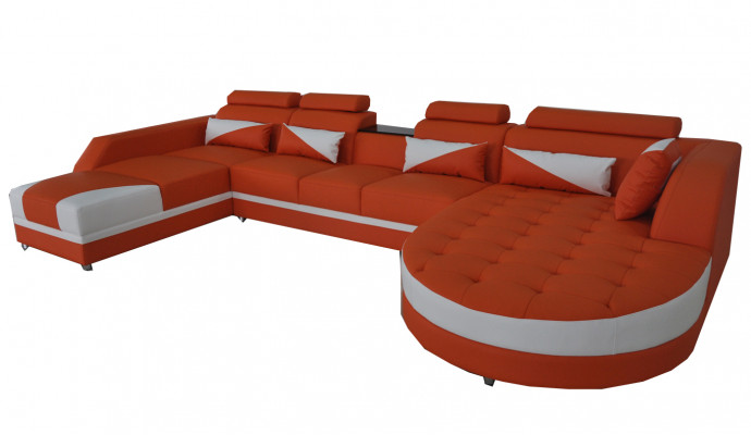Corner sofa upholstered couch seating leather suite modern living landscape