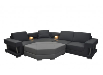Corner sofa couch upholstery corner living landscape designer couches textile A1131 room