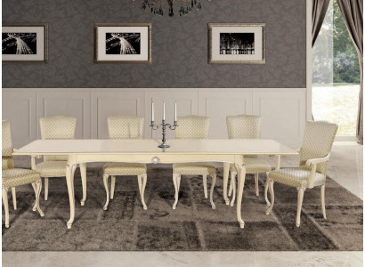 Dining table wood XXL Italian furniture dining room tables dining tables 280cm big