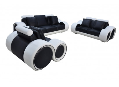 Sofa Couch Set Seating Upholstery Complete Set 3+2+1 Sofas Couches Designer