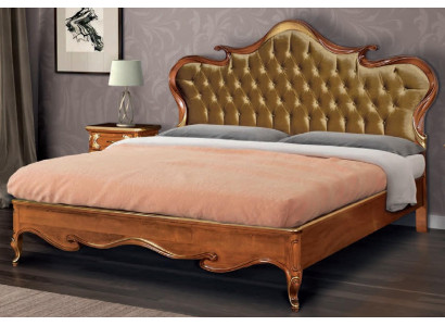 Chesterfield Bed Upholstery Design Luxury Double Hotel Beds Italian Wood New