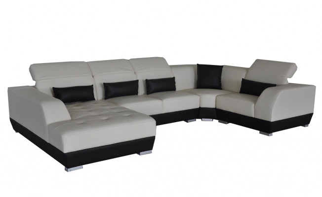 Luxury U-Shaped Living Landscape Couch Sofa Furniture Upholstered Seat Suite Corner Couches
