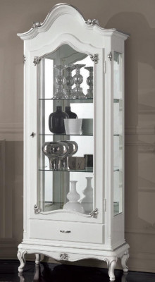 Display glass cabinet Italian furniture showcase living room sideboard cabinets