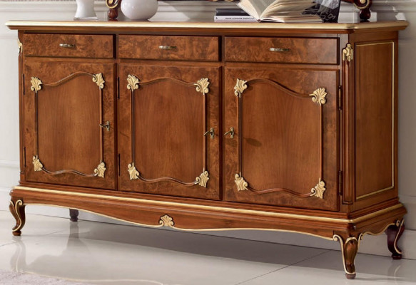Luxury dressers cabinet shelf furniture wooden cabinet Italy sideboard dresser cabinet