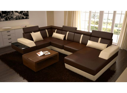 Designer living landscape corner couch USB sofa upholstery suite leather sofa sofas new