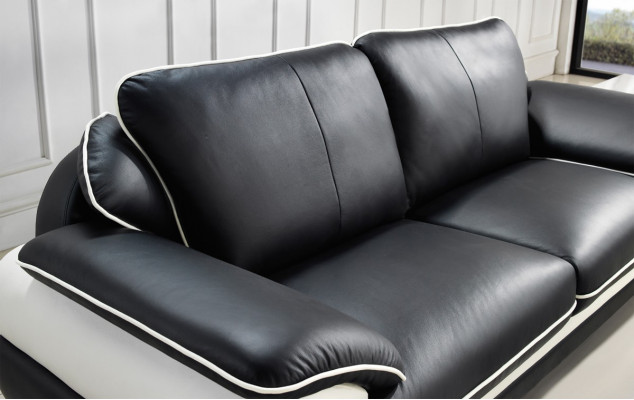 Upholstered Sofa Set + USB Set 3+2+1 Leather Couches Sofas Suite Seat T777