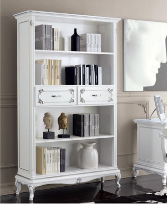 Living room display cabinet bookshelf sideboard classic furniture shelves wood