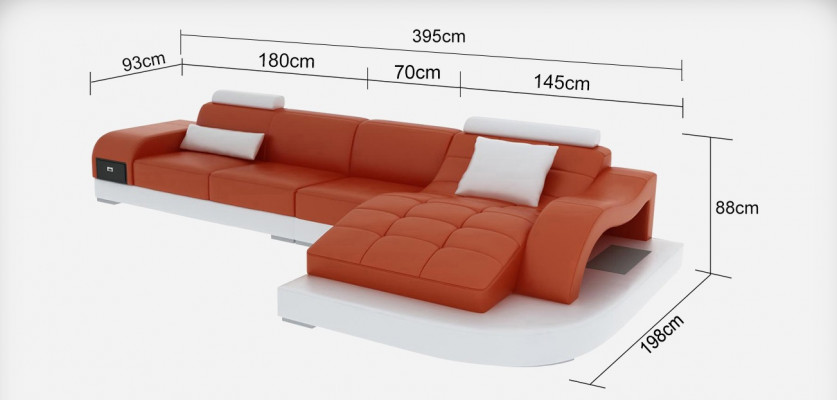 Corner sofa upholstery table couches sofas living area + USB luxury suite corner