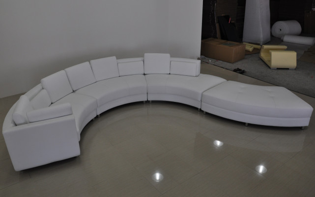 Leather sofa couch living landscape corner sofa corner set design modern sofa A1102