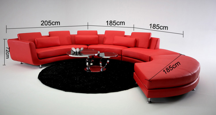 Leather sofa couch living landscape corner sofa corner set design modern sofa A1102
