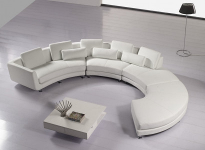 Outstanding designer sofa in U-shape in contemporary style